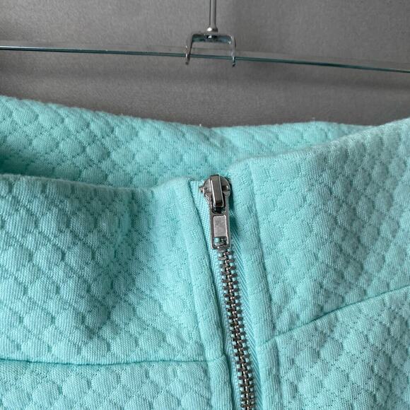 H&M sz XS blue‎ flare mini skirt - Picture 7 of 8